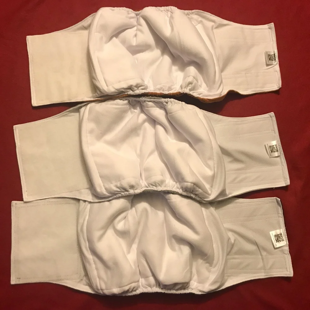 NEW Pet Parents Set of 3 Reusable Belly Bands